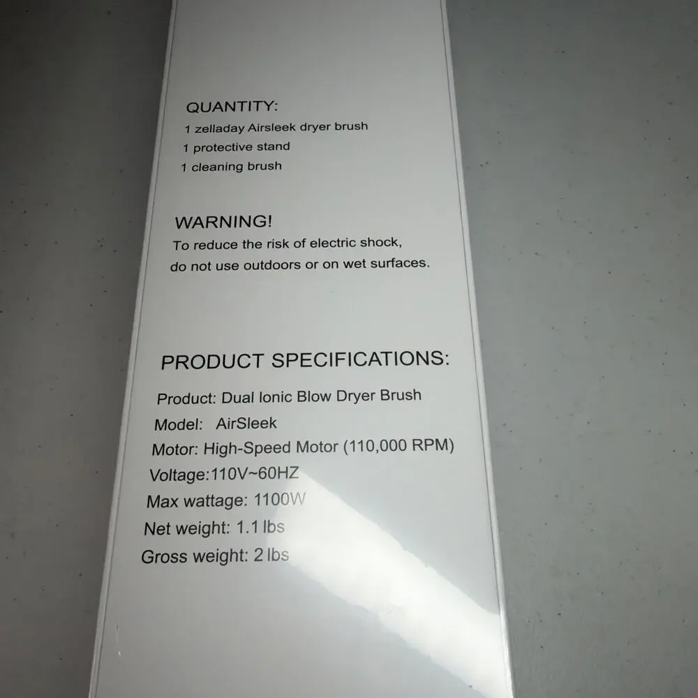 Zelladay One-Step Volumizer Blow Dryer Brush Hot Air Styler – New in Box